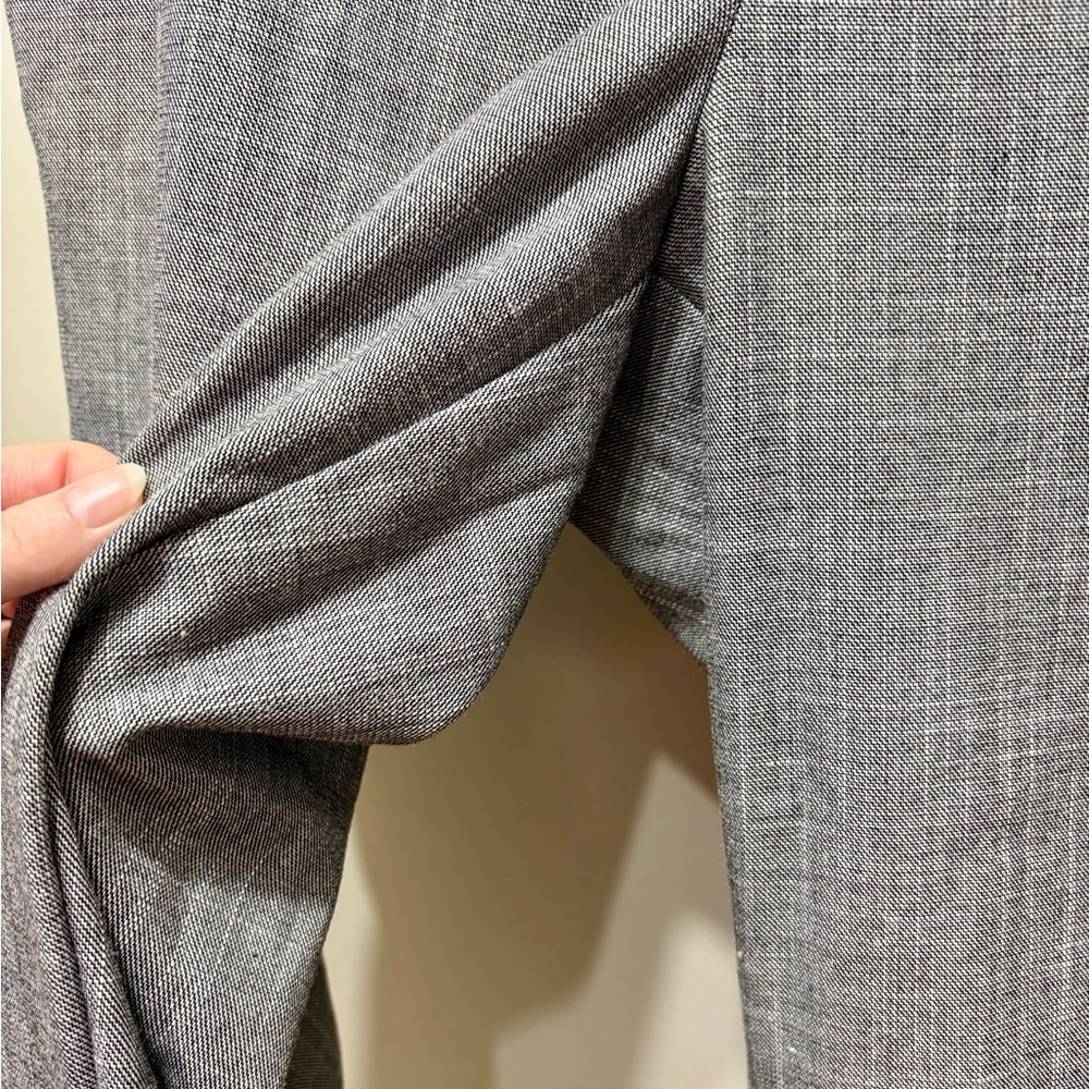 Old Navy High Rise Pull-On Ankle Pants Gray Relaxed Fit Size 12 - Picture 5 of 8